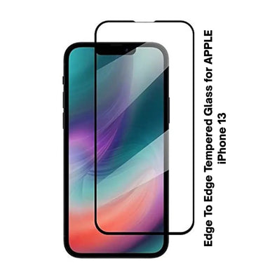 Apple iPhone 13 Tempered Glass Screen Protector | Transparent, 9H Hardness, Ultra Clear & Scratch Resistant (Pack Of 2)